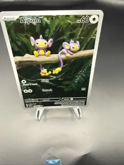 Aipom 211/182 Paradox Rift Illustration Rare Pokemon TCG Card NM Condition - Image 3