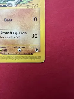 Cubone 103/165 Expedition E-Series (2002) Pokemon TCG Card - Image 3