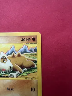 Cubone 103/165 Expedition E-Series (2002) Pokemon TCG Card - Image 4