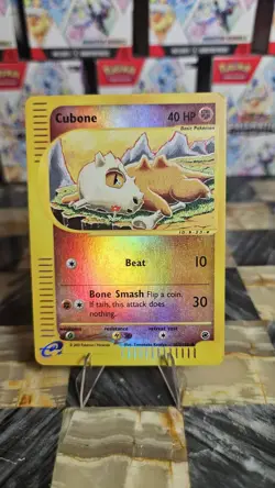 Pokemon Cubone Expedition Base Set 103/165, Reverse Holo - Image 1