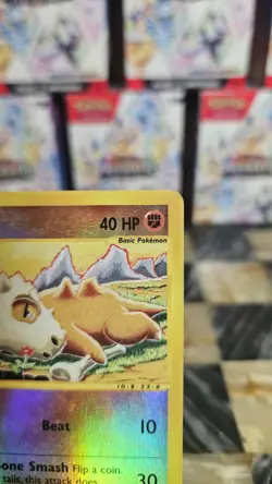 Pokemon Cubone Expedition Base Set 103/165, Reverse Holo - Image 3