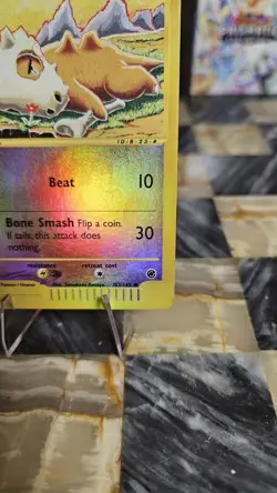 Pokemon Cubone Expedition Base Set 103/165, Reverse Holo - Image 5