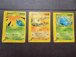 Pokemon TCG Expedition Bulbasaur And Cubone 94,95/165 103/165 Mint - Image 1