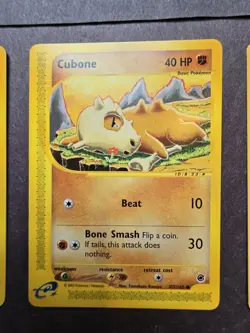 Pokemon TCG Expedition Bulbasaur And Cubone 94,95/165 103/165 Mint - Image 5