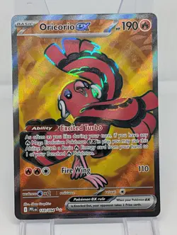 Oricorio ex 110/94 Ultra Rare Full Art Phantasmal Flames English Pokemon TCG NM - Image 1