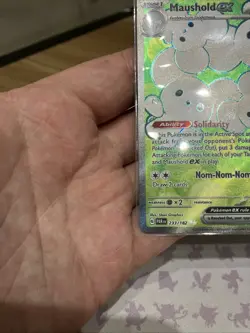 Maushold ex (Full Art) - 233/182 Ultra Rare Paradox Rift Pokemon Card NM (2) - Image 2