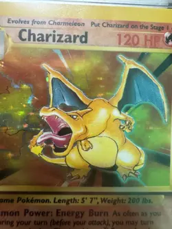 1999 Pokemon Game # 4 Charizard Holo PSA 9 - Image 3