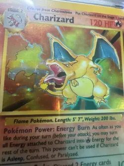 1999 Pokemon Game # 4 Charizard Holo PSA 9 - Image 4
