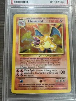 Charizard 1999 Pokemon Game Holo Charizard #4 PSA Mint 9 - Image 2