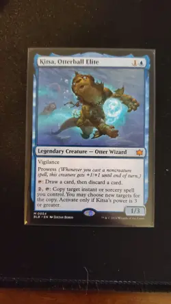 Magic the Gathering (MTG) Kitsa, Otterball Elite Bloomburrow Regular - Image 1
