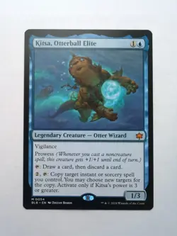 MTG Kitsa, Otterball Elite (BLB) Bloomburrow Regular Mythic 54 - Image 1