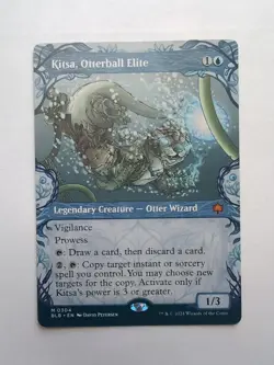 MTG Kitsa, Otterball Elite (BLB) Bloomburrow Showcase Regular Mythic 304 - Image 1