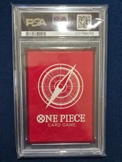 One Piece Card Game TCG Sanji OP02-026 Alt Art Leader PSA 10 - Image 2