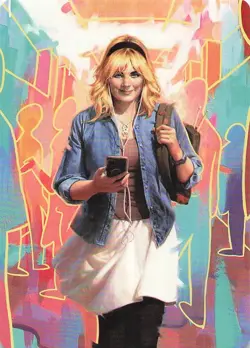 Gwen Stacy Art Card (/54) S Art Series: Marvel's Spider-Man 13 NM Normal - Image 1