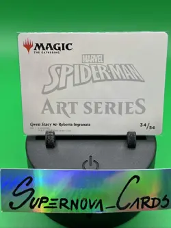 Gwen Stacy Art Card (34/54) Art Series: Marvel's Spider-Man Regular - Image 2