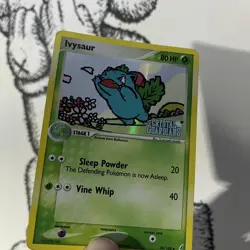 Ivysaur 34/100 EX Crystal Guardians Stamped Reverse Holo Pokemon Cards TCG - Image 2
