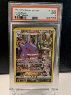 Pokemon TCG Gengar EX Temporal Forces Ultra Rare Card 193/162 Scarlet & Violet - Image 1