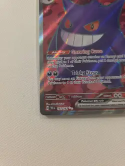 Pokemon TCG Gengar EX Temporal Forces Ultra Rare Card 193/162 Scarlet & Violet - Image 2