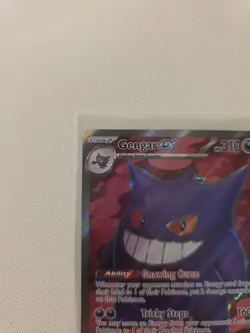 Pokemon TCG Gengar EX Temporal Forces Ultra Rare Card 193/162 Scarlet & Violet - Image 3