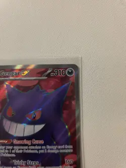 Pokemon TCG Gengar EX Temporal Forces Ultra Rare Card 193/162 Scarlet & Violet - Image 4