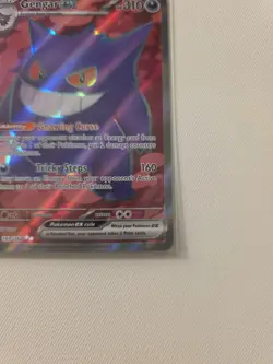 Pokemon TCG Gengar EX Temporal Forces Ultra Rare Card 193/162 Scarlet & Violet - Image 5