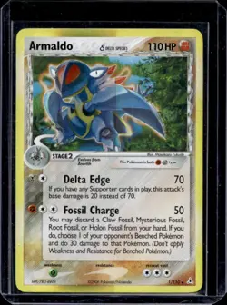 2006 Pokemon EX Holon Phantoms Armaldo Delta Species Holo #1/110 - Image 1