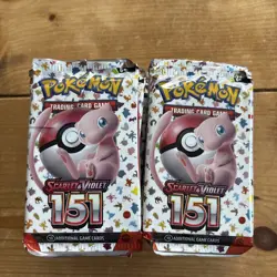 Pokemon TCG Pokemon 151 & mega evolution Booster Bundle Open Packs x25 no rev - Image 1
