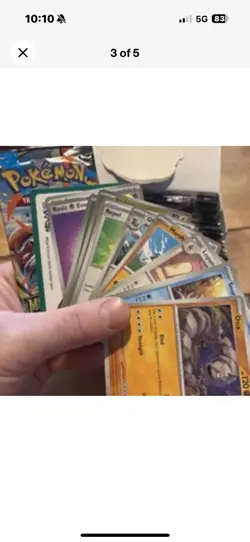 Pokemon TCG Pokemon 151 & mega evolution Booster Bundle Open Packs x25 no rev - Image 5