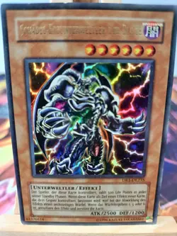 Schadel-Erzunterweltler Der Blitze DR1-DE235 Ultra-Rare Deutsch VG YUGIOH - Image 1