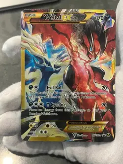 Pokemon TCG Yveltal EX XY150a Black Star Promo Alternate Art Holo DMG - Image 3