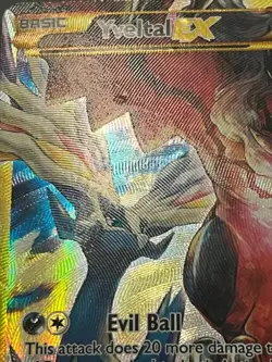 Pokemon TCG Yveltal EX XY150a Black Star Promo Alternate Art Holo DMG - Image 4