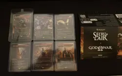 MTG Secret Lair x God Of War GREEK & NORSE FOIL Set - Playstation - Image 1