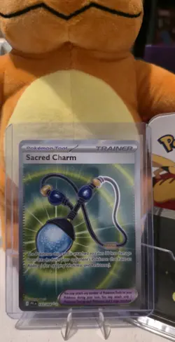 Pokemon TCG Sacred Charm 122/094 Full Art Trainer Phantasmal Flames Nm/M English - Image 2