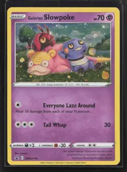Galarian Slowpoke - Promo SWSH: Sword & Shield Promo Cards SWSH126 NM - Image 1
