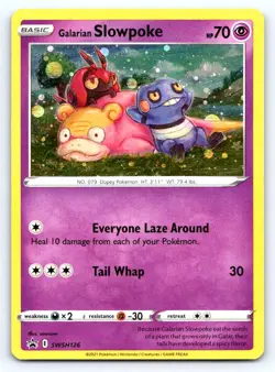 Galarian Slowpoke - Promo SWSH: Sword & Shield Promo Cards SWSH126 NM - Image 1