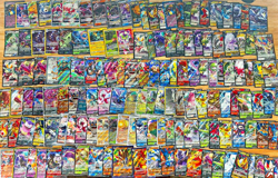 50 Random Bulk Pokemon Cards GUARANTEED 4x REV/HOLO AND 1x (EX,GX,V or VMAX) - Image 1