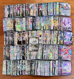 Lot of 1000 Japanese Pokemon Card ex, V, VStar and VMax Bulk 012 - Image 1