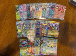 200+ Bulk lot Of V, Ex, And Mega Pokemon Cards - Image 3