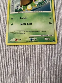 Pokemon TCG Turtwig Pop Series 6 Holo Card 17/17 MP - Image 5