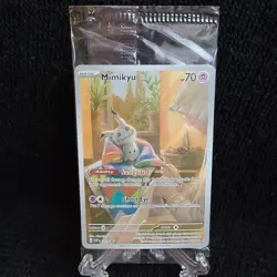 Mimikyu SVP 075 *SEALED* Black Star Promo Pokemon Paldean Fates Full Art Holo - Image 2