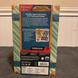 Pokemon TCG: Paldea Adventure Chest Box Brand New Factory Sealed - Image 2