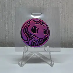 Mew TCG Flip Coin - Pokemon Trading Card Game - Image 1