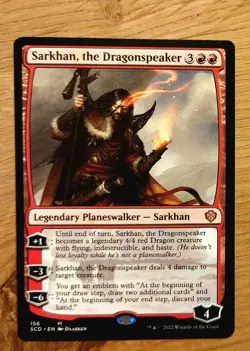 MTG Magic: Sarkhan Drachensprecher/ the Dragonspeaker, English, Planeswalker - Image 1