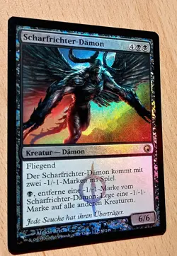 MTG Magic: # FOIL # Scharfrichter-Damon, Carnifex Demon, DEUTSCH - Image 1