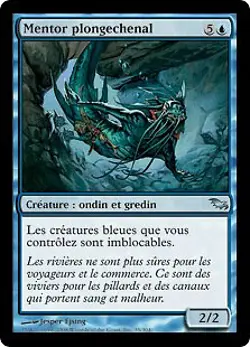 Magic MTG - Mentor plongechenal - Sombrelande - MINT/NMINT - FR - Image 1