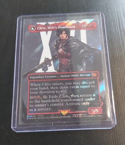 MTG Magic the Gathering Final Fantasy Clive, Ilfrit´s Dominant SURGE FOIL NM Eng - Image 1
