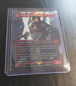 MTG Magic the Gathering Final Fantasy Clive, Ilfrit´s Dominant SURGE FOIL NM Eng - Image 3