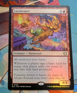 Lavaleaper Lorwyn Eclipsed [150] Foil NM MTG English - Image 1