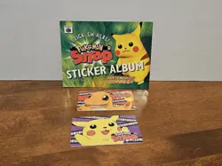 1999 Pokemon Snap Blockbuster Video Smart Card Pikachu Charmander Nintendo Promo - Image 1