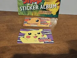 1999 Pokemon Snap Blockbuster Video Smart Card Pikachu Charmander Nintendo Promo - Image 2